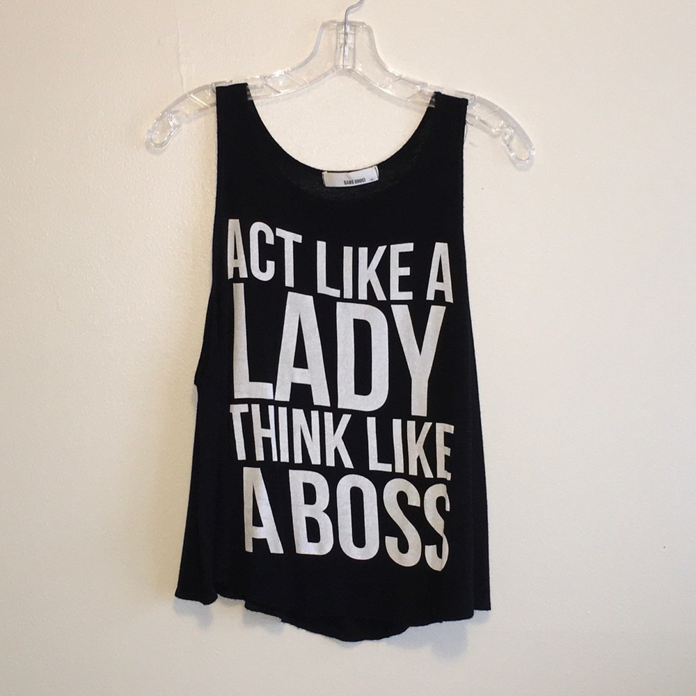 Sans Souci Tank Top Size Small - Picture 3 of 5